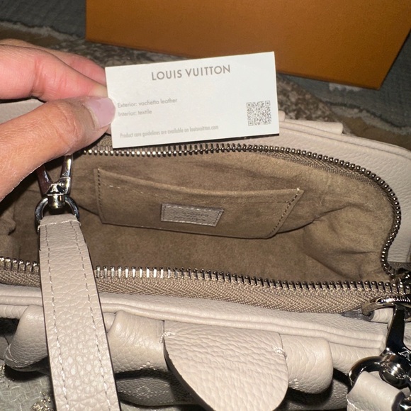 Louis Vuitton Taupe Monogram Cosmetic Bag - Picture 3 of 5